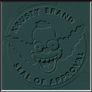 Krusty Brand Seal of Approval
